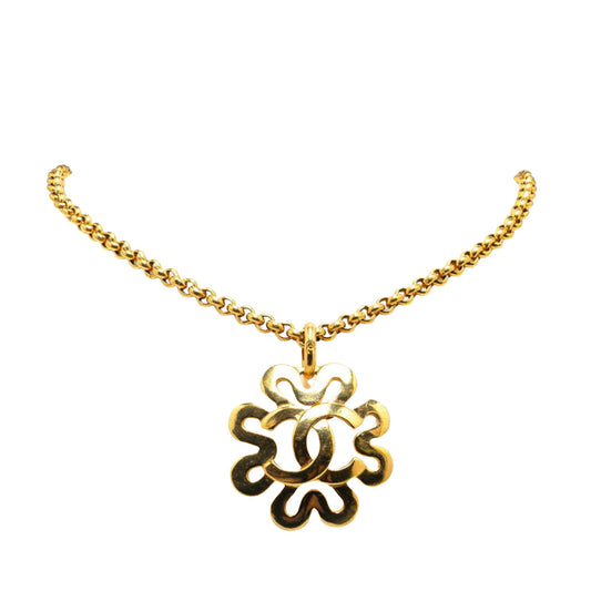 Chanel Coco Mark, Gold, Gold Plated, necklace