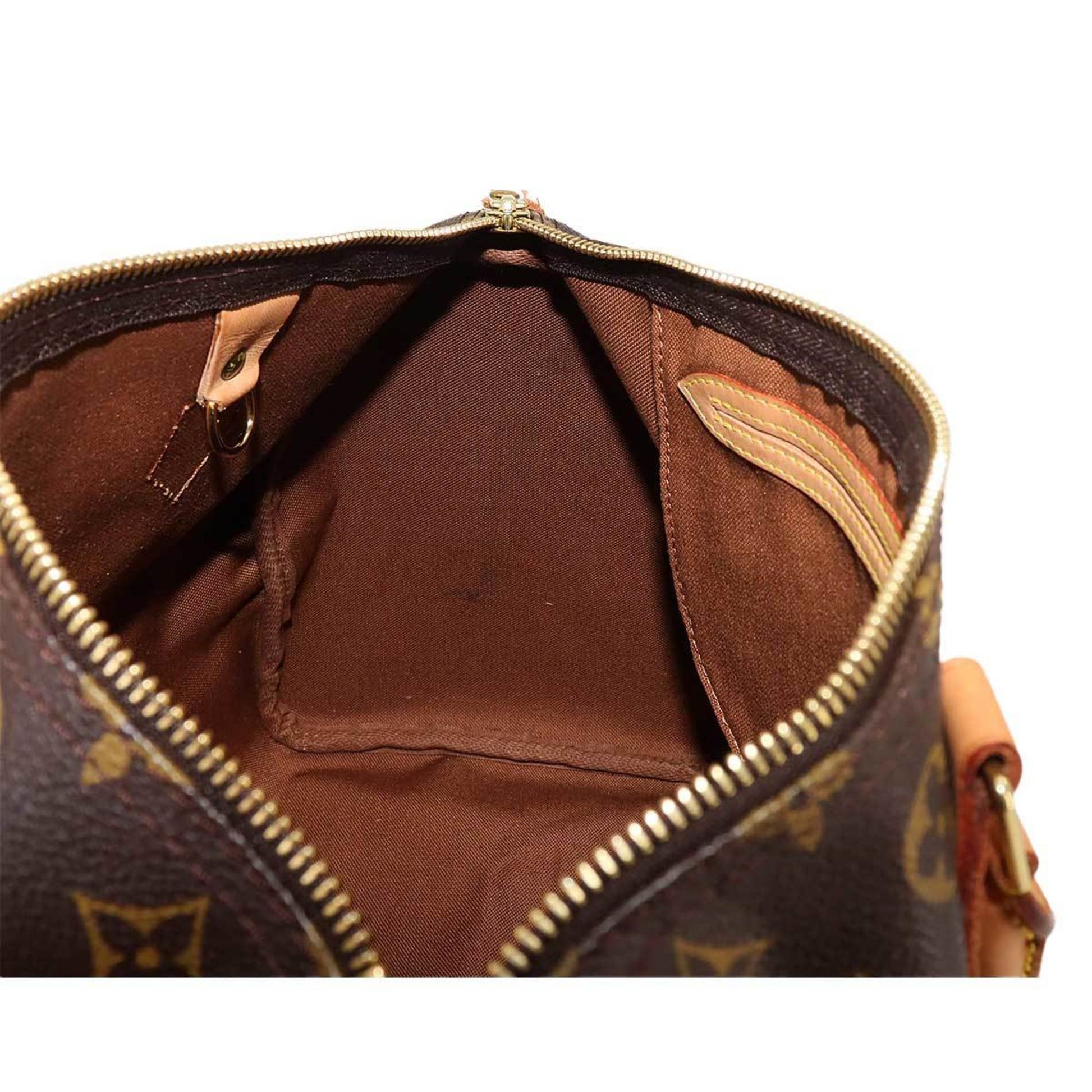 Louis Vuitton Speedy 30, Brown, Canvas, handbag