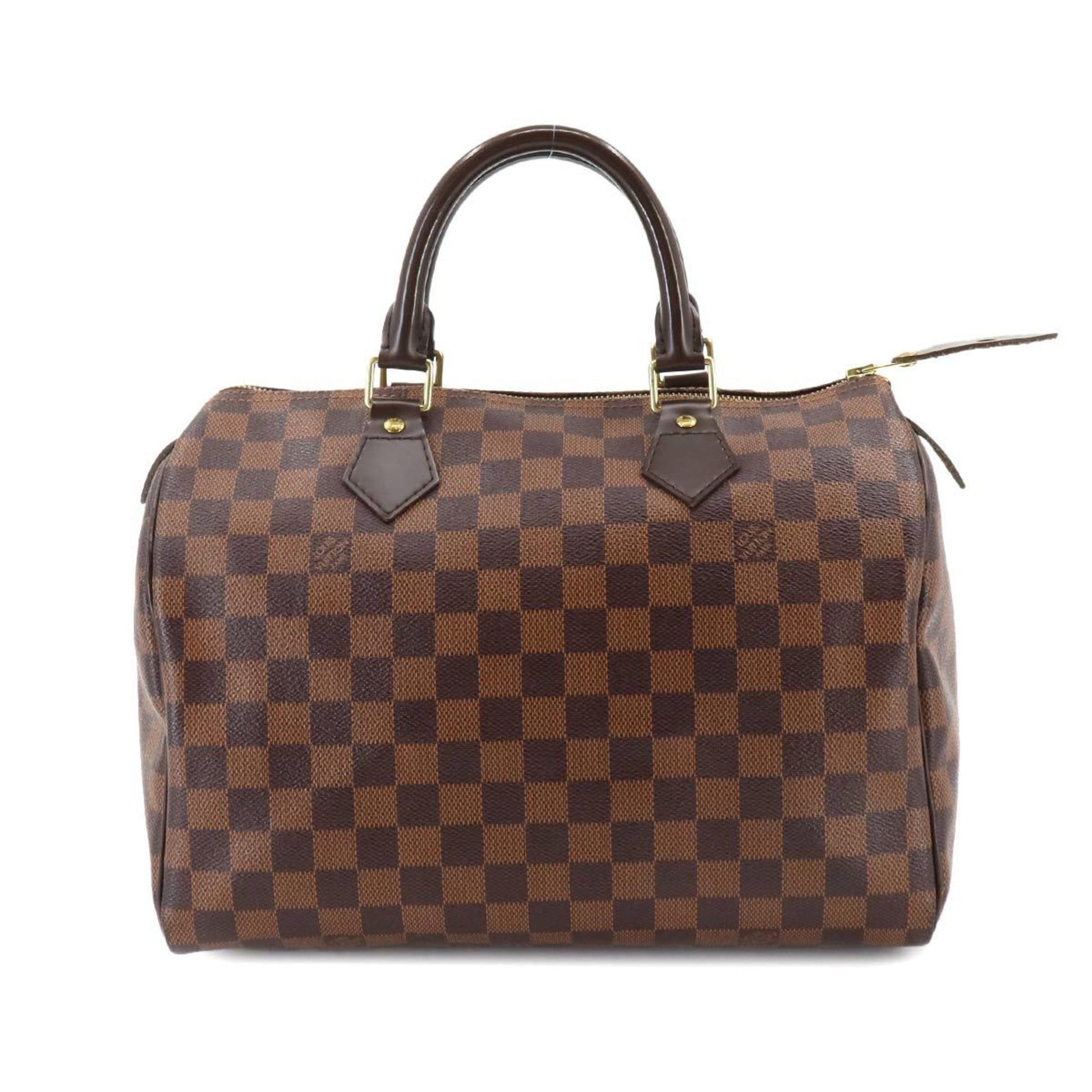 Louis Vuitton Speedy 30, Brown, Canvas, handbag