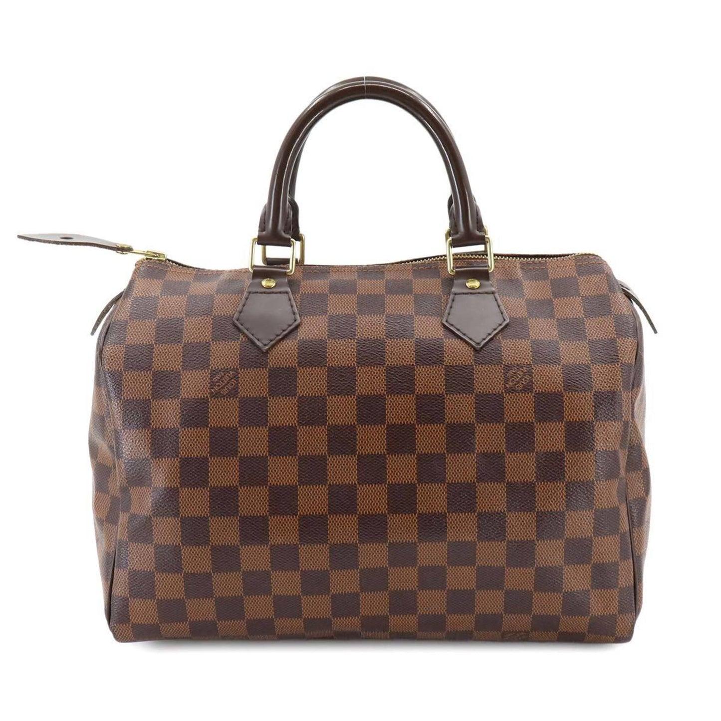 Louis Vuitton Speedy 30, Brown, Canvas, handbag