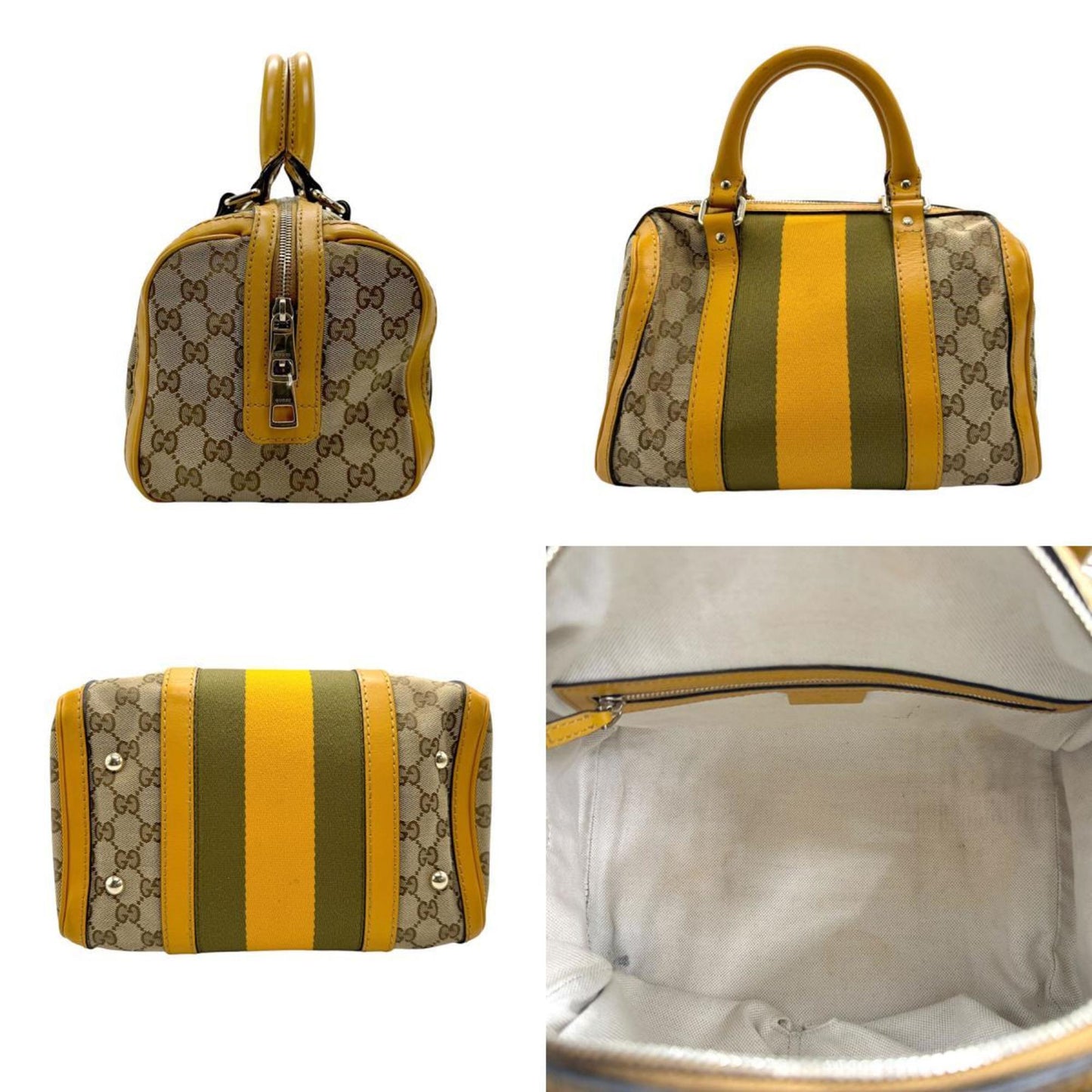 Gucci GG canvas, Beige, Canvas, handbag