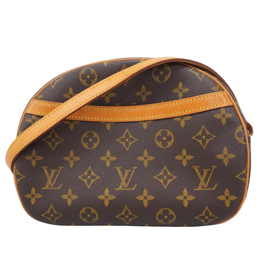 Louis Vuitton Blois, Brown, Canvas, shoulder