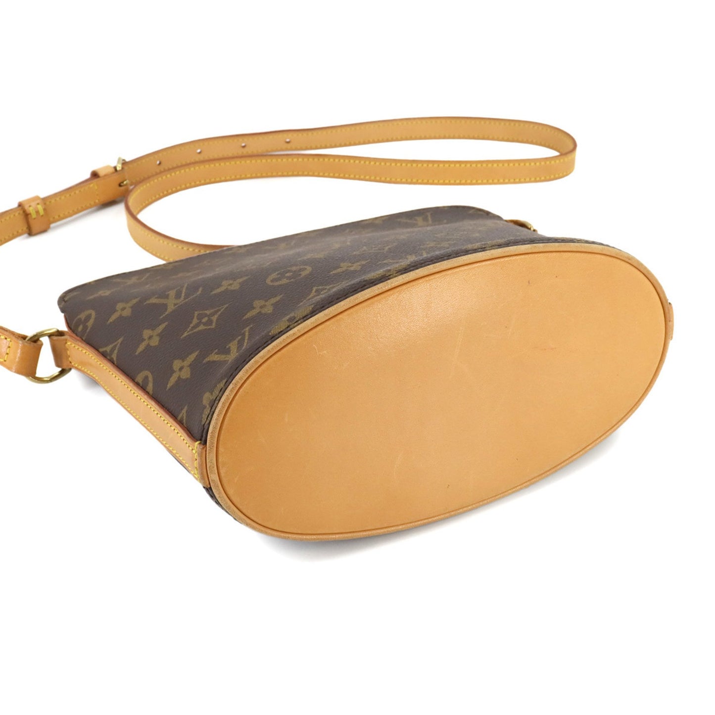 Louis Vuitton Drouot, Brown, Canvas, shoulder