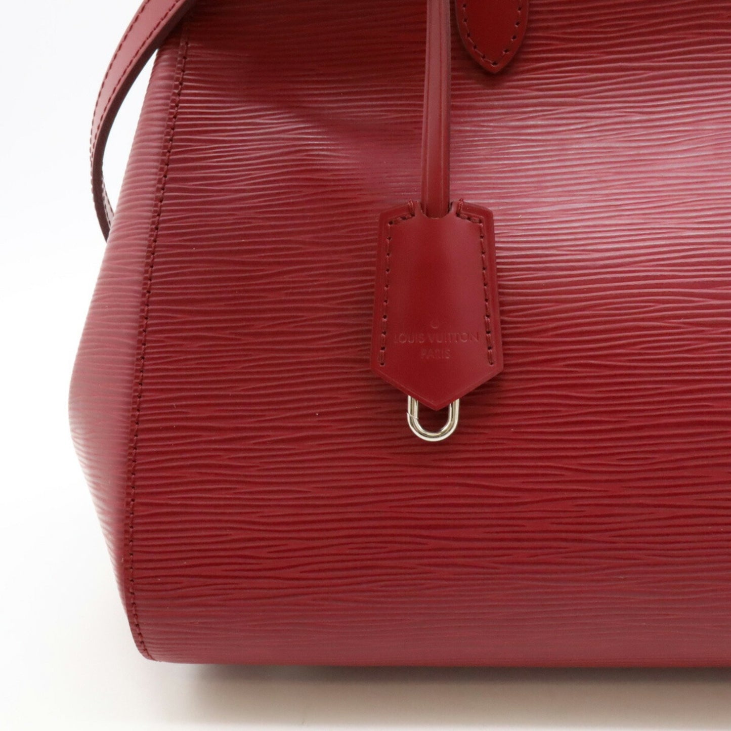 Louis Vuitton Marly, Red, Leather, handbag