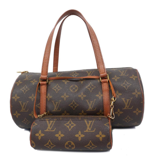 Louis Vuitton Papillon 30, Brown, Canvas, handbag