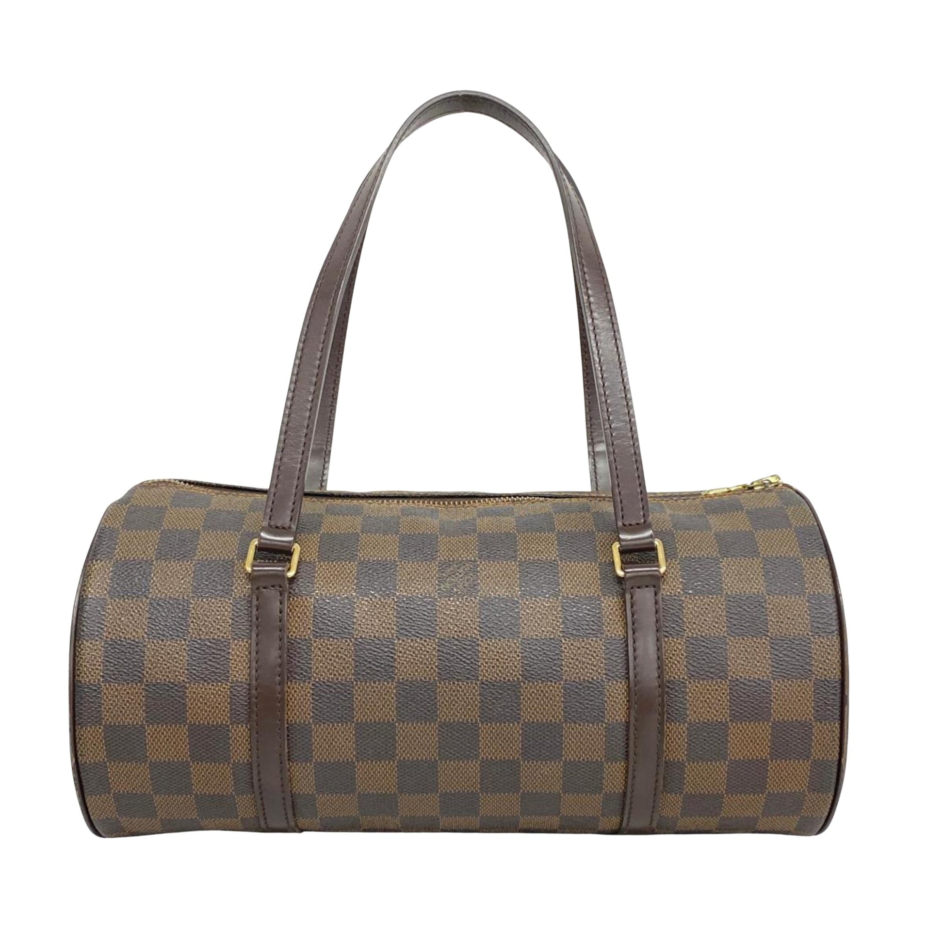 Louis Vuitton Papillon, Brown, Canvas, handbag