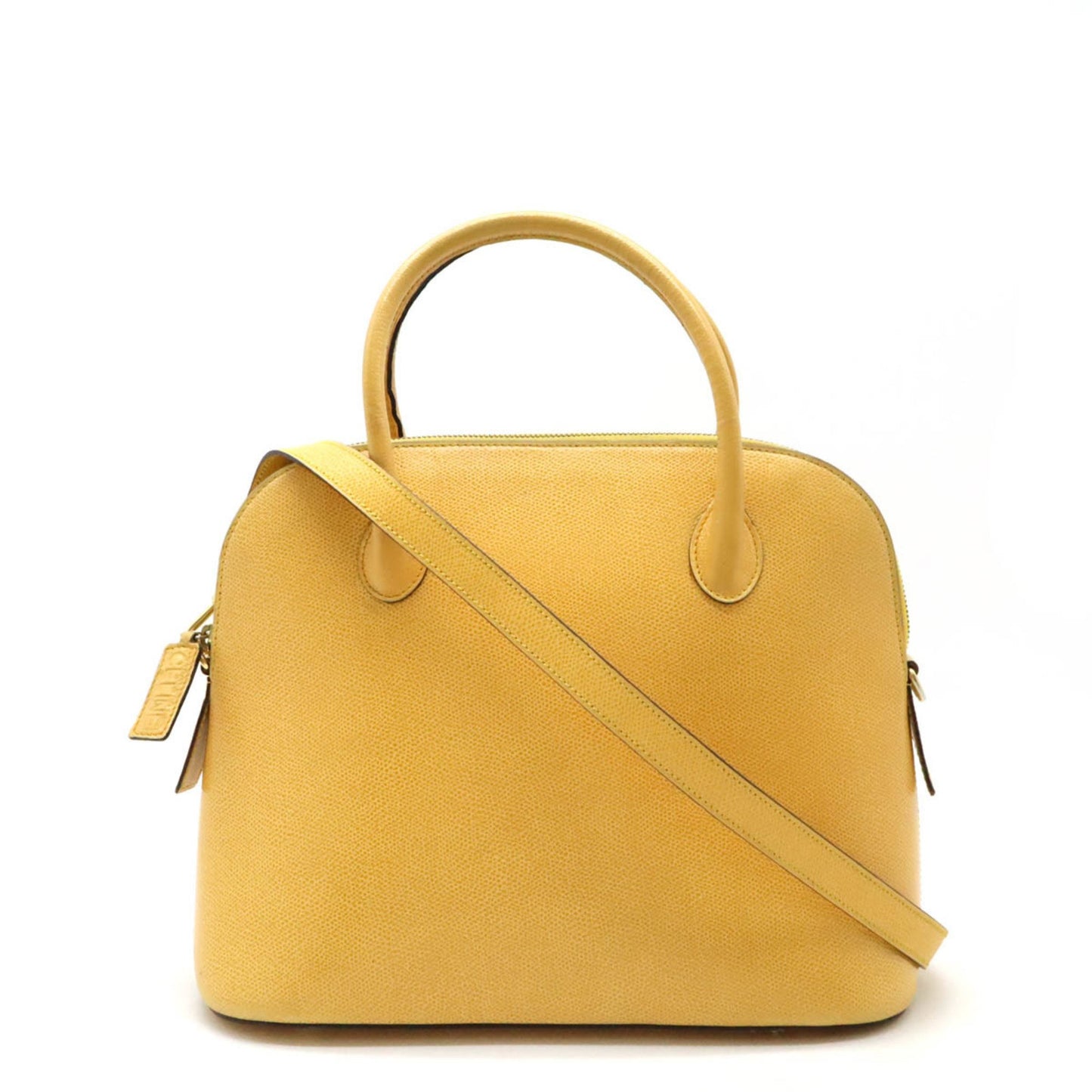 Céline -, Yellow, Leather, tote