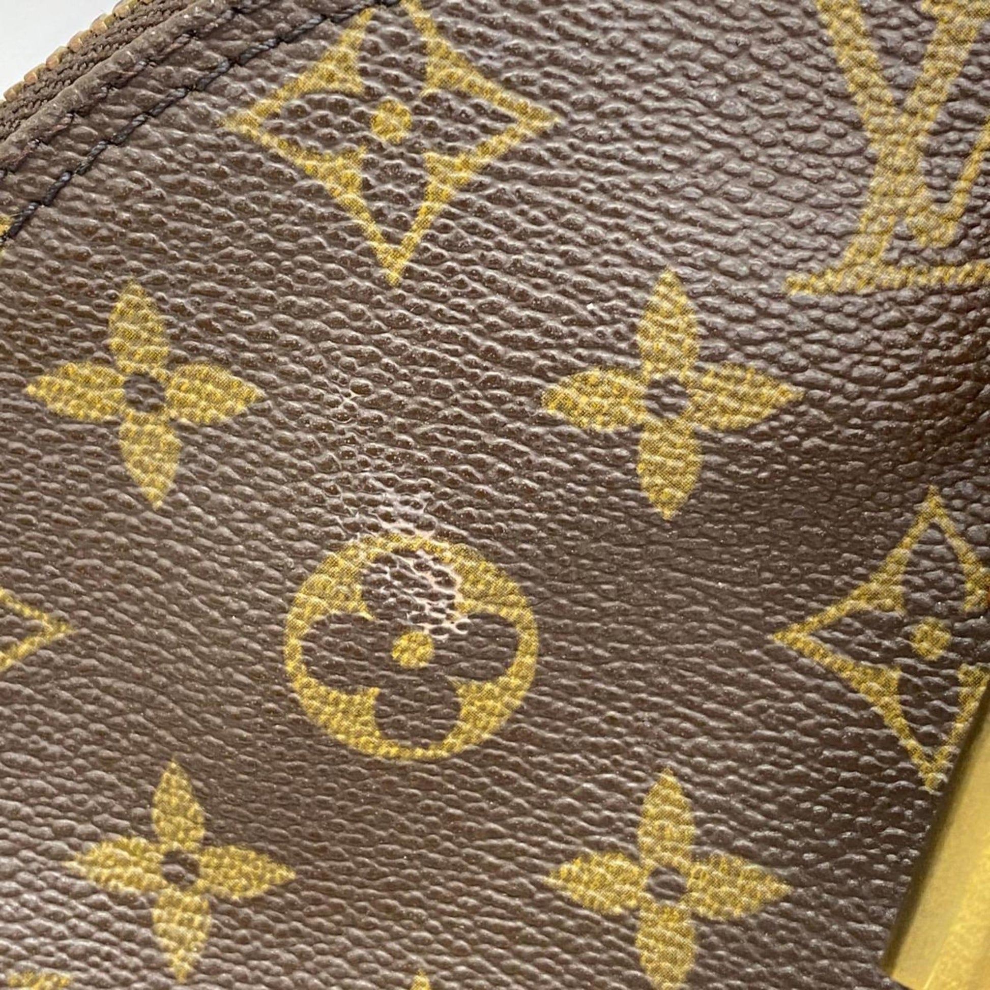 Louis Vuitton Alma, Brown, Canvas, handbag