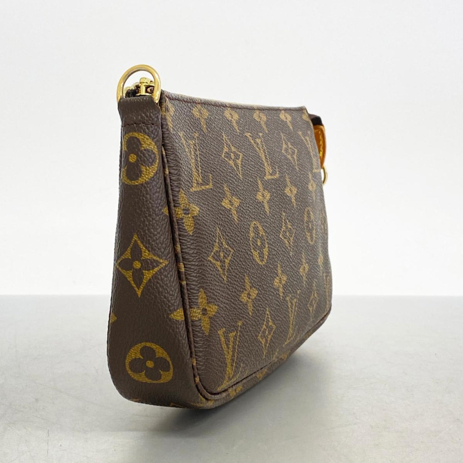 Louis Vuitton Pochette accessoires, Brown, Canvas, clutch