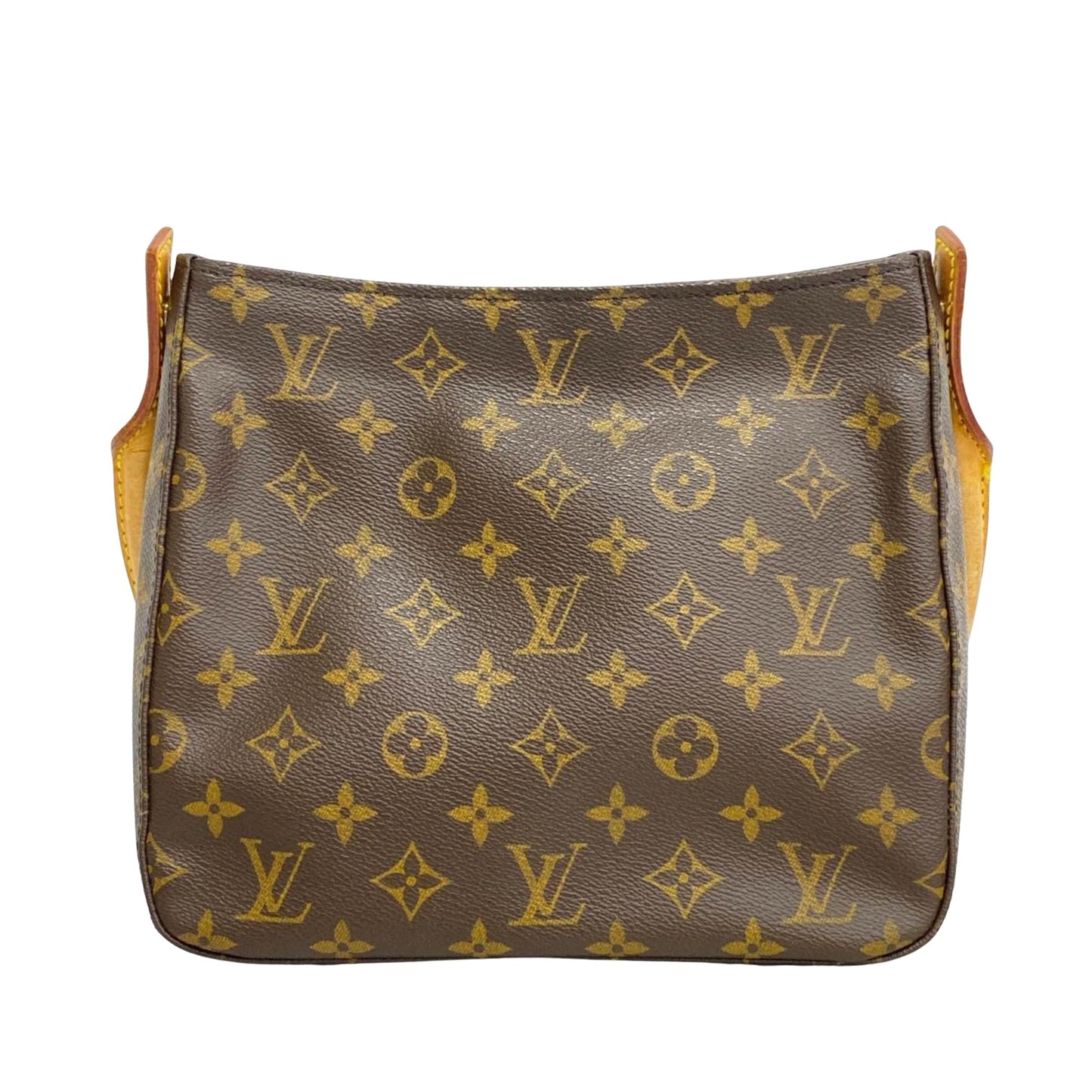 Louis Vuitton Looping MM, Brown, Canvas, shoulder