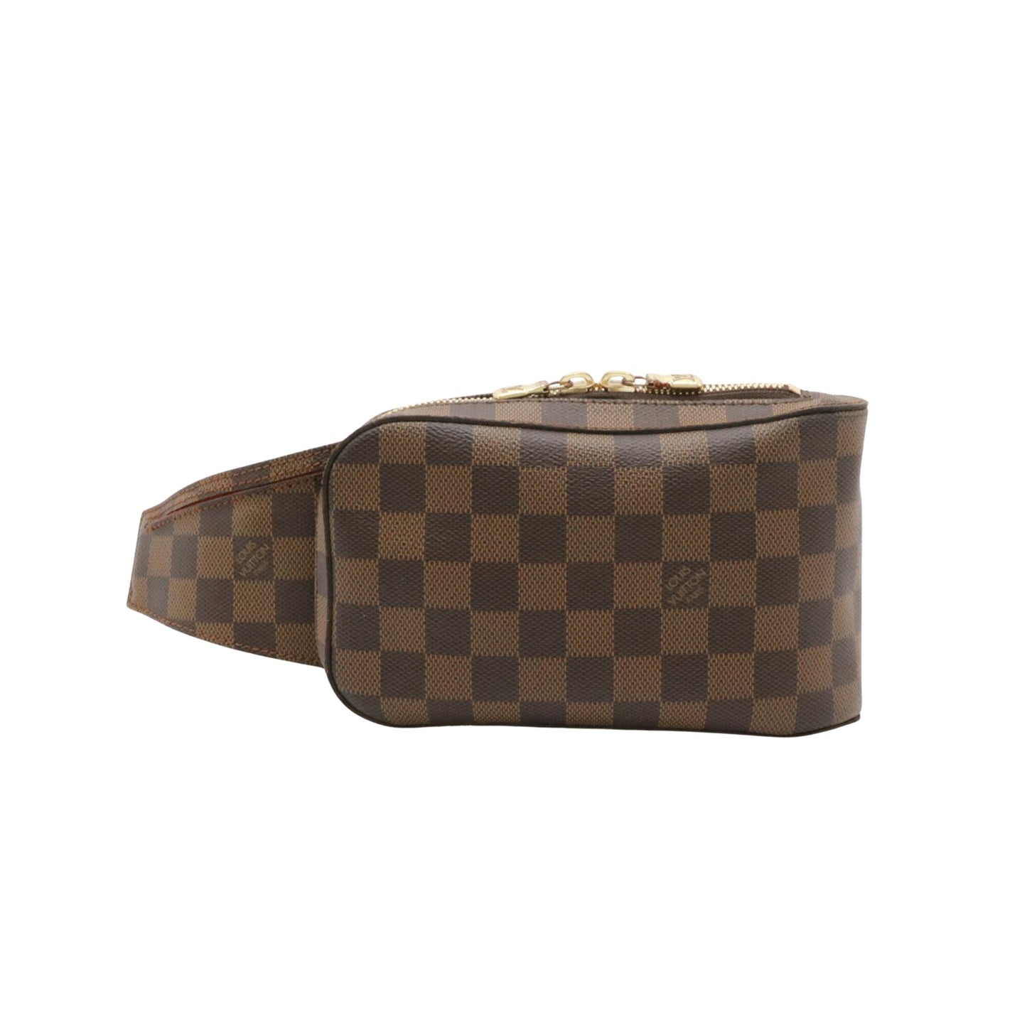 Louis Vuitton Geronimos, Brown, Canvas, shoulder