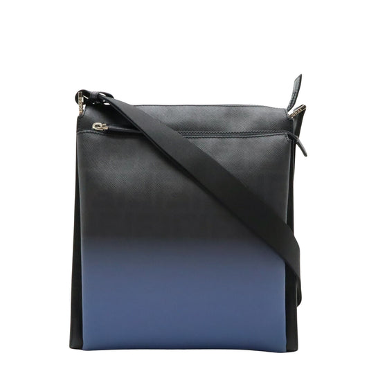 Fendi Zucca, Black, Canvas, shoulder