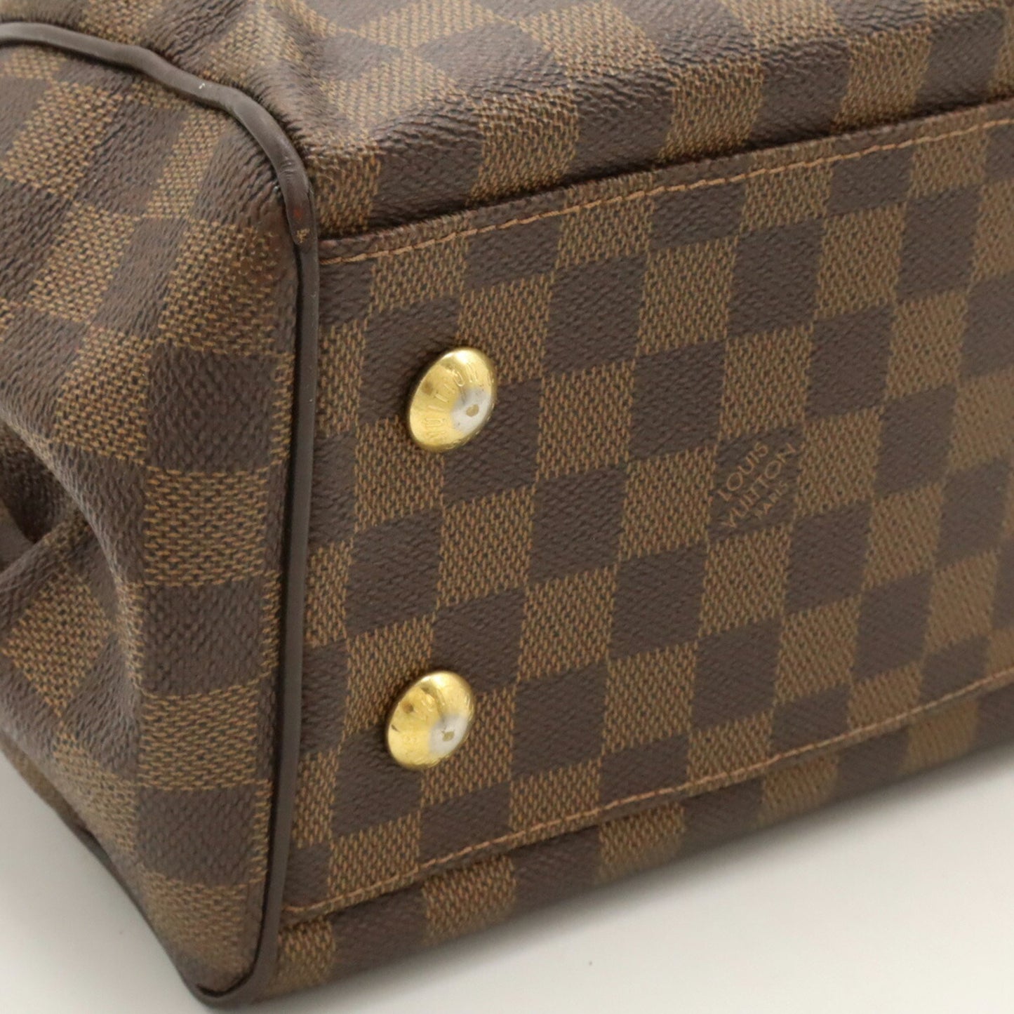 Louis Vuitton Trevi, Brown, Canvas, handbag