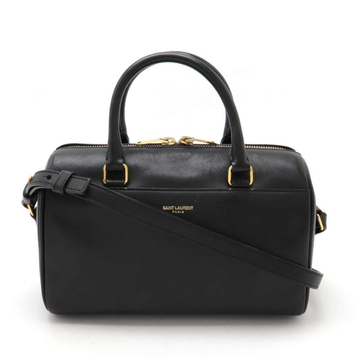 Saint Laurent, Black, Leather, handbag