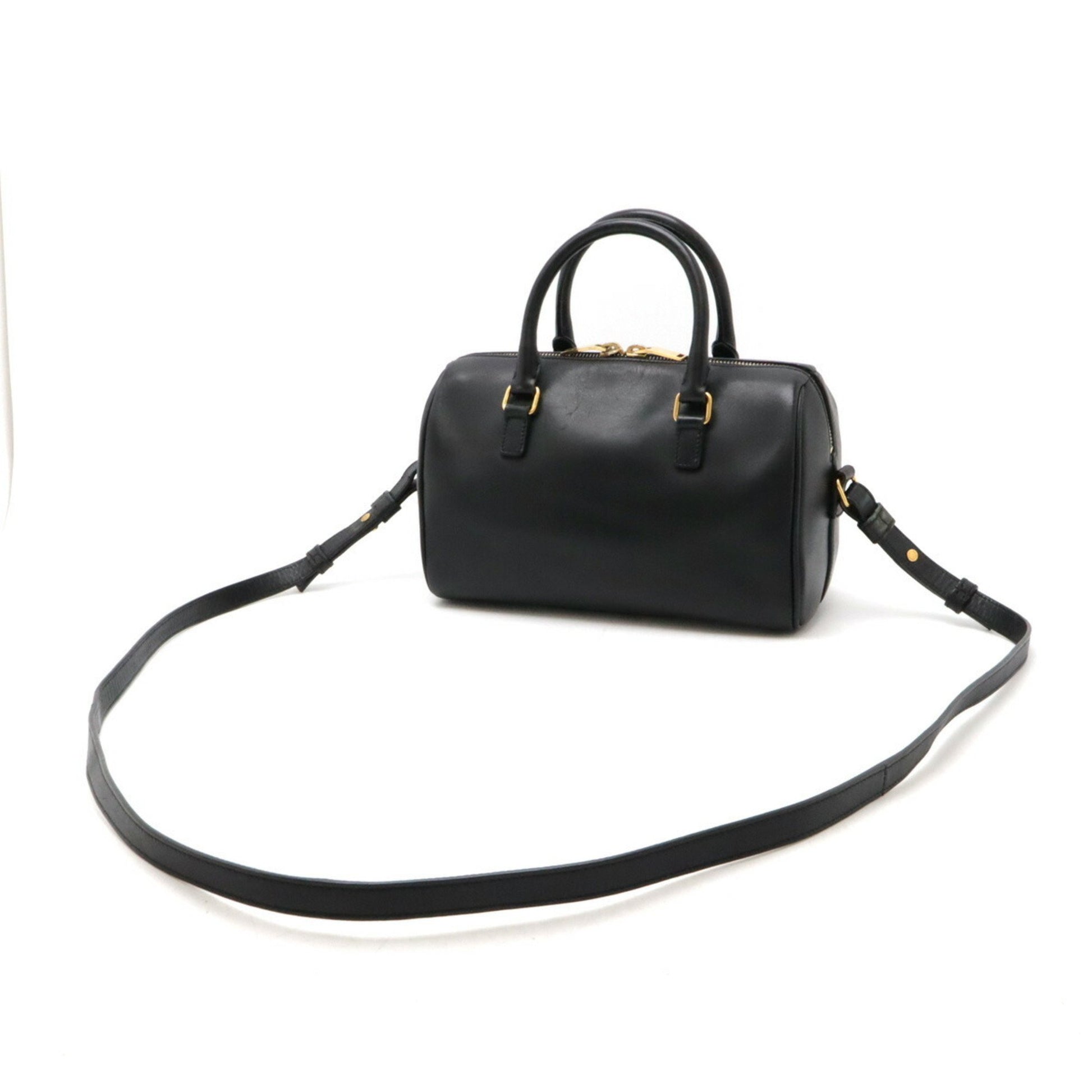 Saint Laurent, Black, Leather, handbag