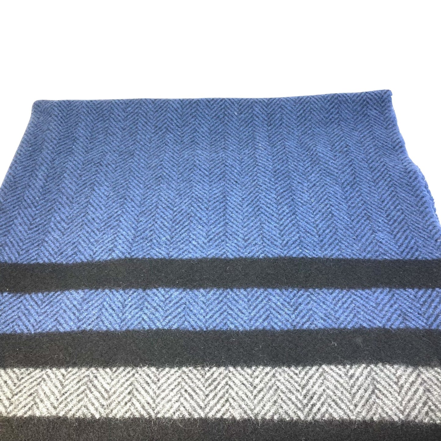 Hermès, Blue, Wool, scarf