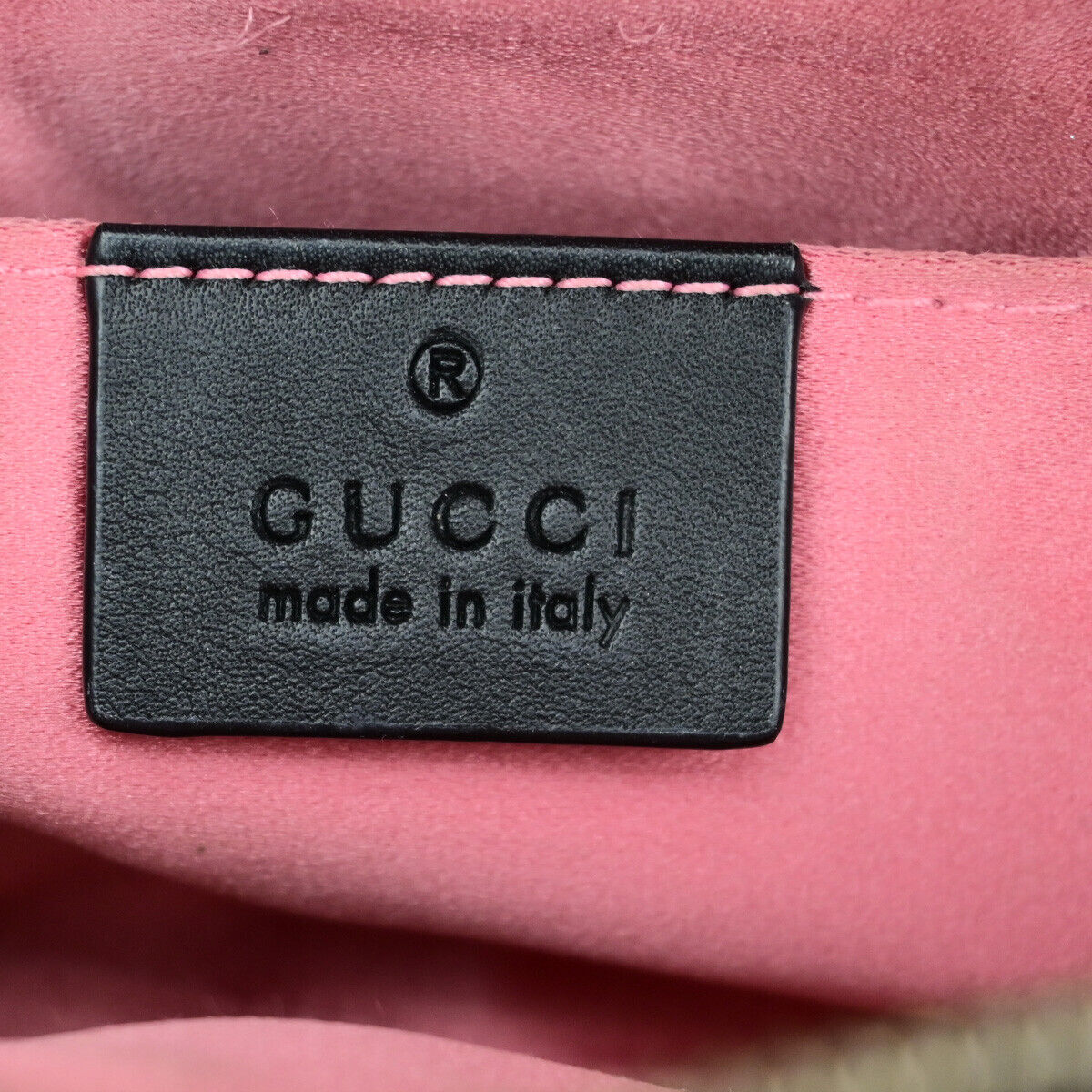 Gucci Marmont, Black, Leather, shoulder