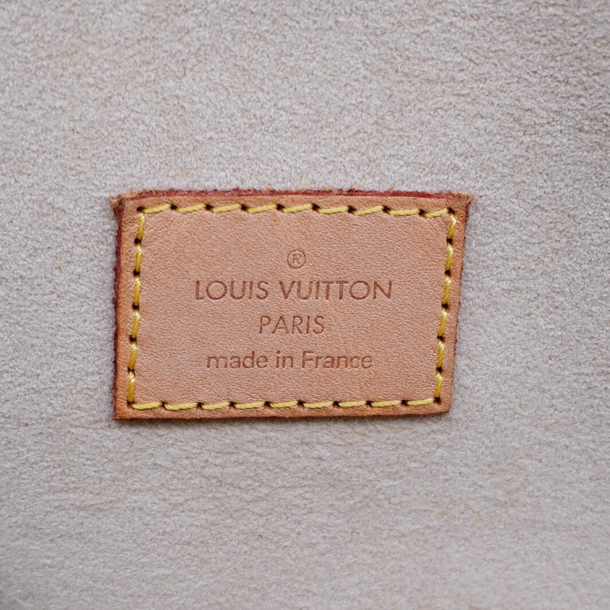 Louis Vuitton Manhattan, Brown, Canvas, tote