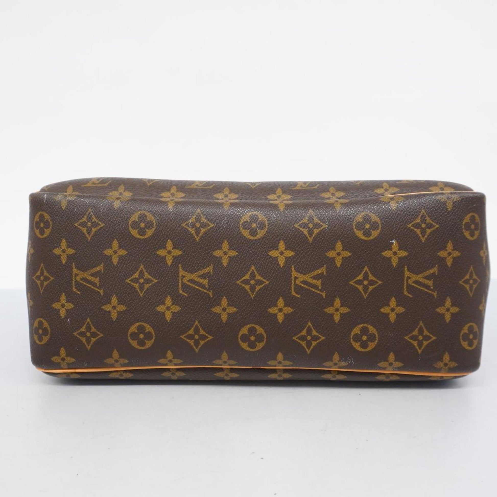 Louis Vuitton Deauville, Brown, Canvas, handbag