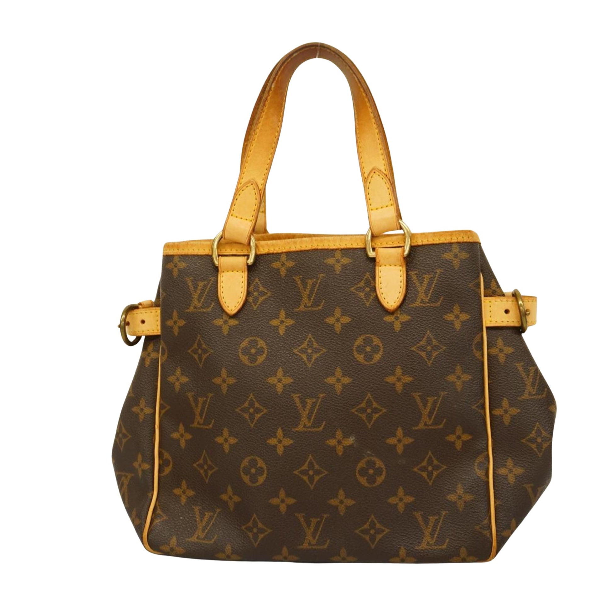 Louis Vuitton Batignolles, Brown, Canvas, tote