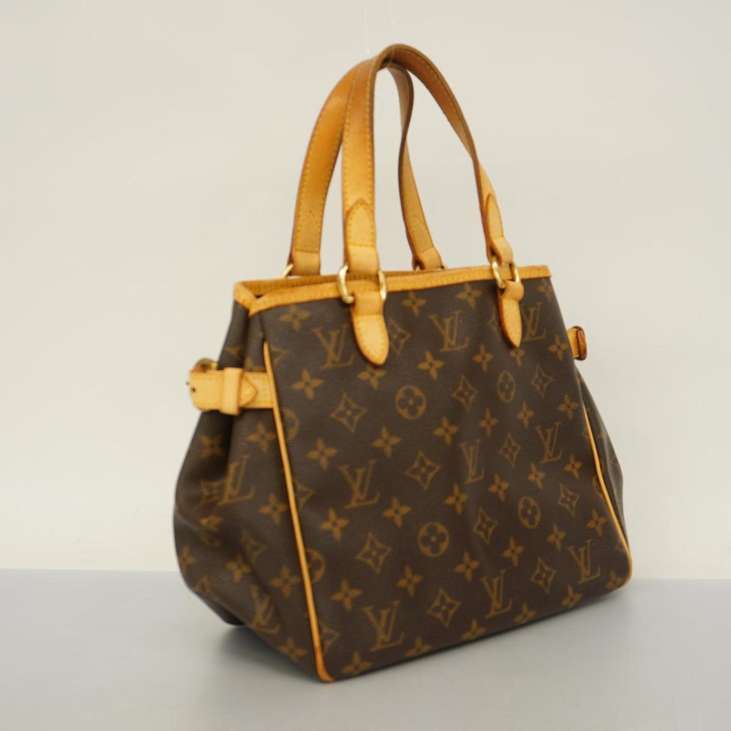 Louis Vuitton Batignolles, Brown, Canvas, tote