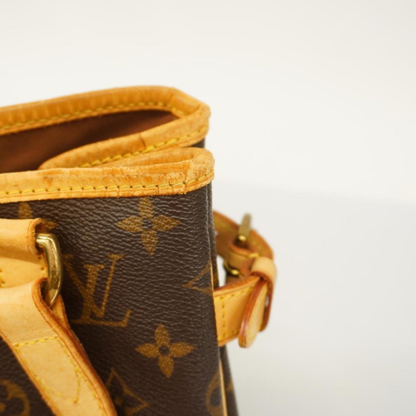 Louis Vuitton Batignolles, Brown, Canvas, tote