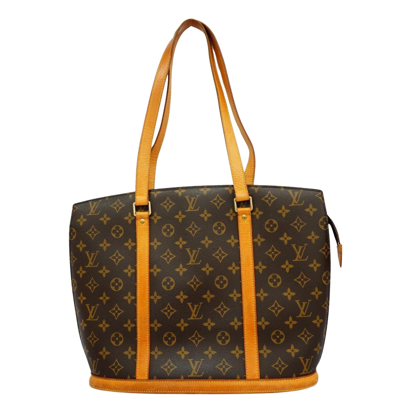 Louis Vuitton Babylone, Brown, Canvas, shoulder