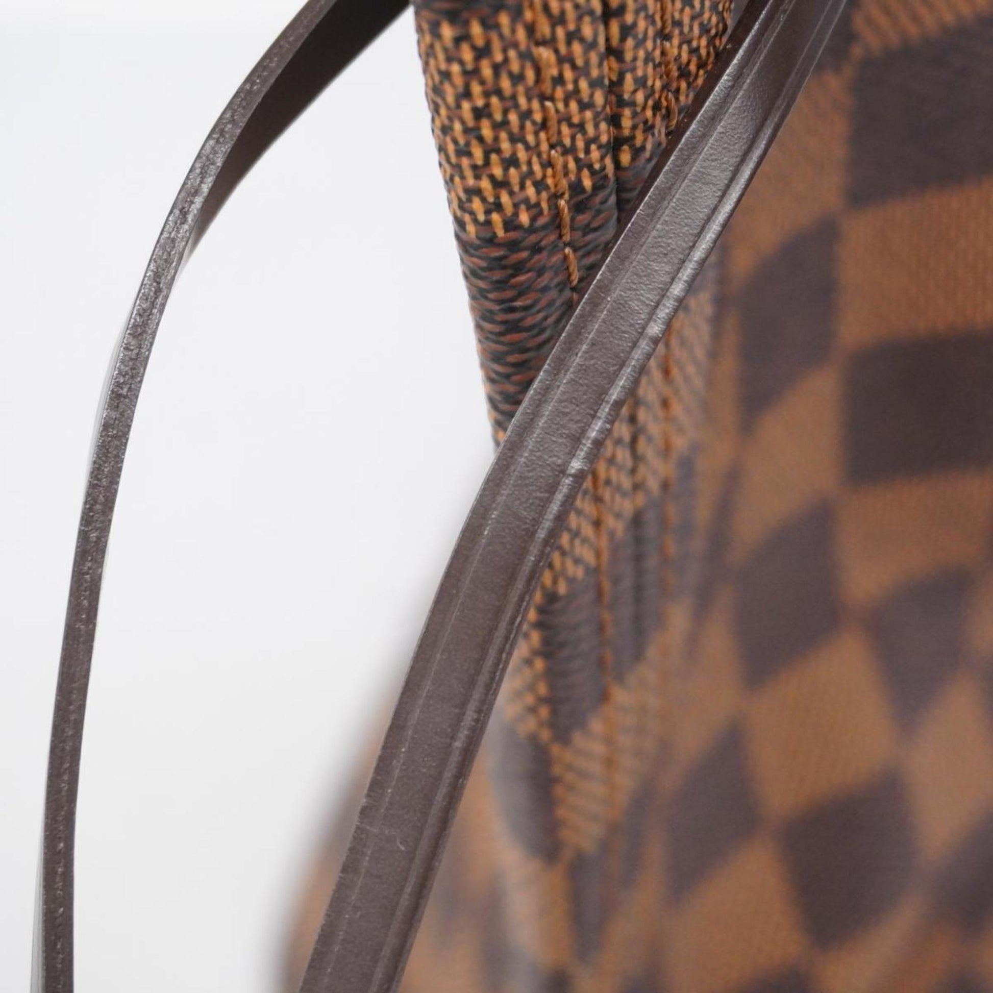 Louis Vuitton Neverfull MM, Brown, Canvas, tote