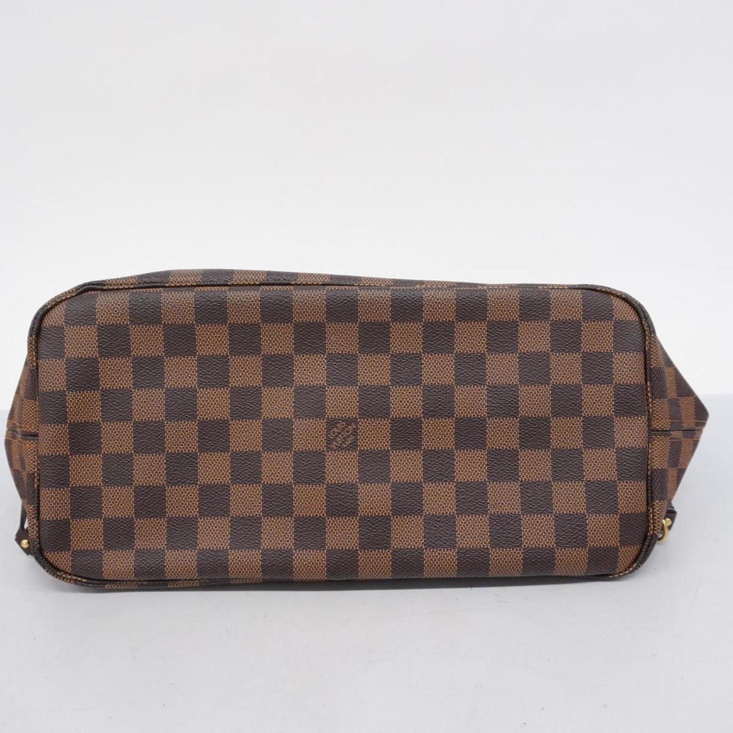 Louis Vuitton Neverfull MM, Brown, Canvas, tote