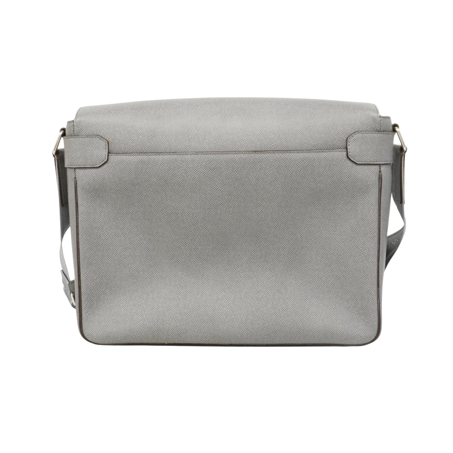 Louis Vuitton Roman, Grey, Leather, shoulder