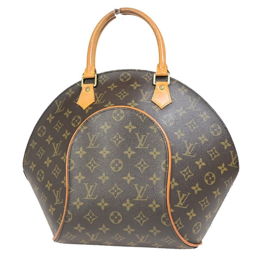 Louis Vuitton Ellipse, Brown, Canvas, handbag