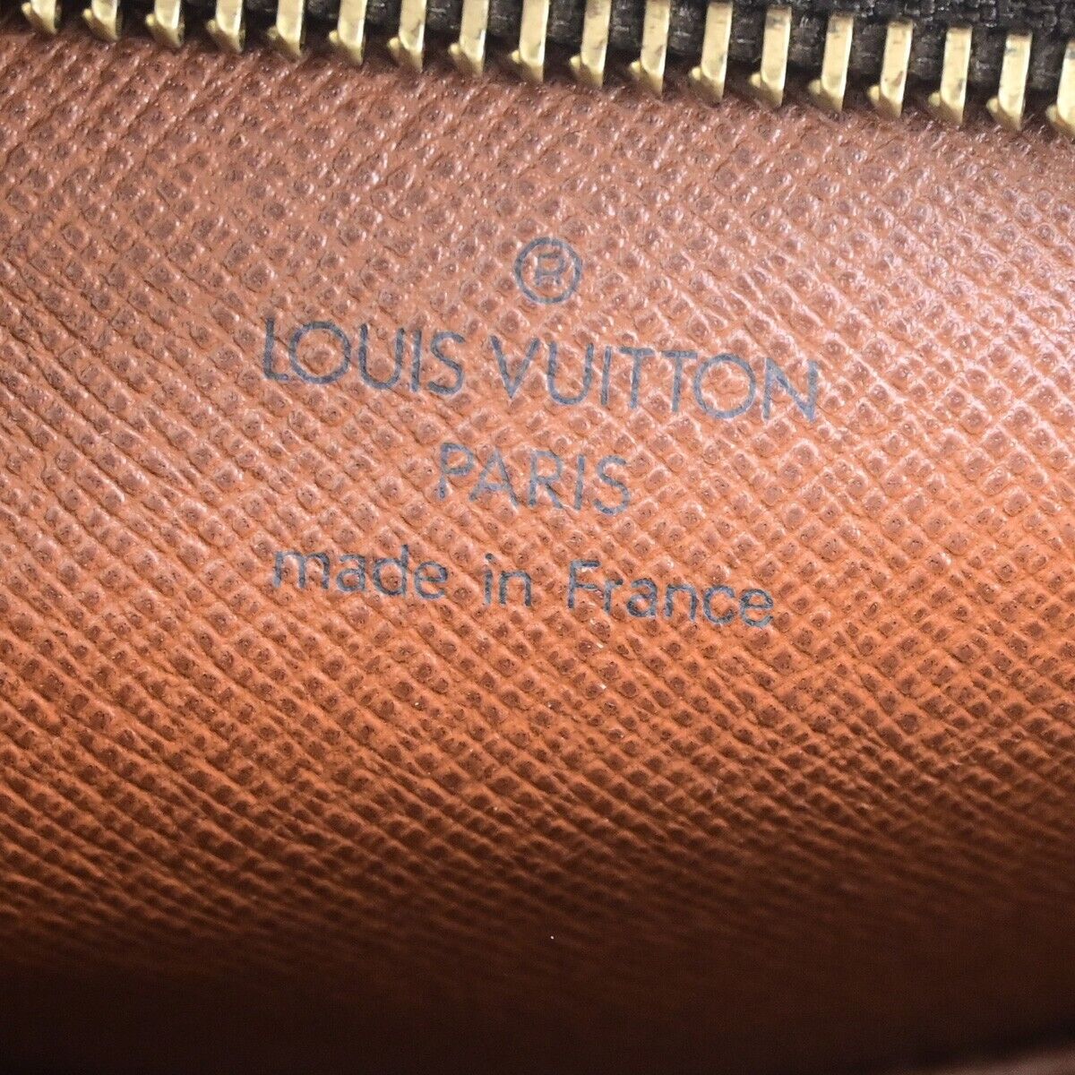 Louis Vuitton Danube, Brown, Canvas, shoulder