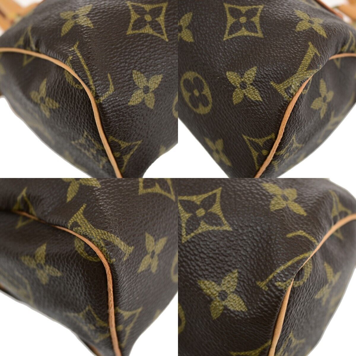 Louis Vuitton Mini speedy, Brown, Canvas, handbag