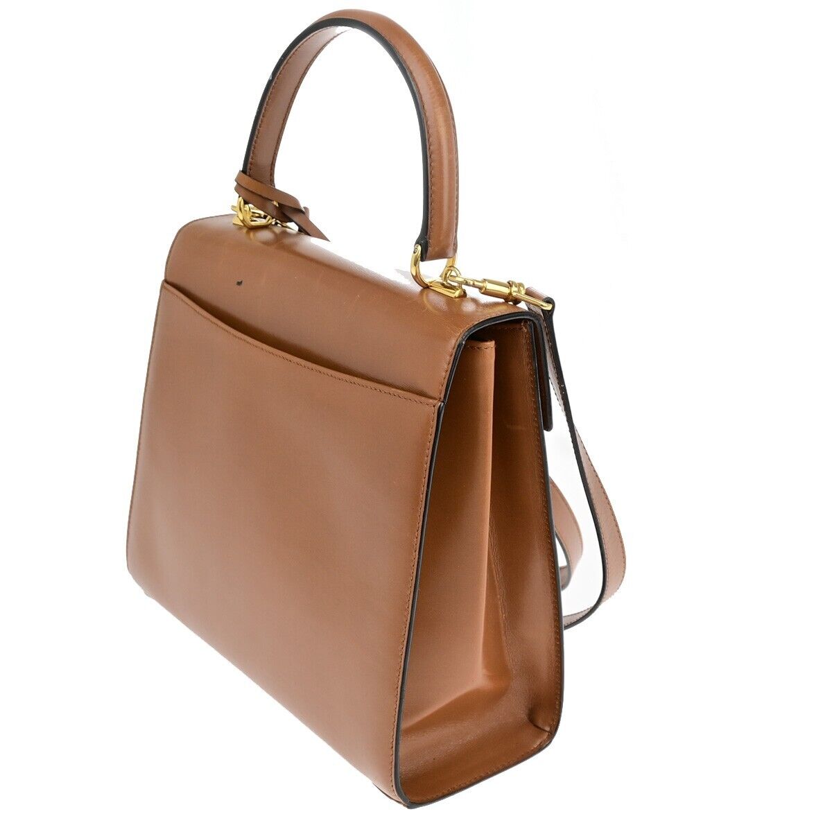 Gucci Lady Lock, Brown, Leather, handbag