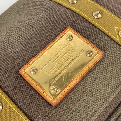 Louis Vuitton Antigua, Brown, Canvas, shoulder
