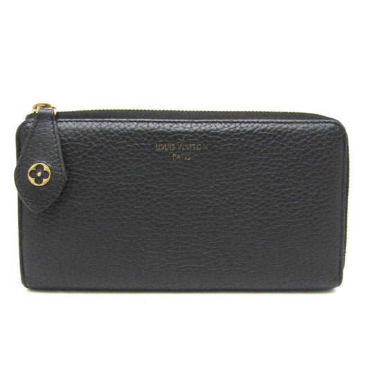 Louis Vuitton Comete, Black, Leather, wallet