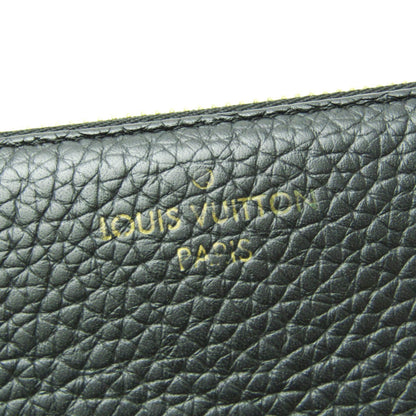 Louis Vuitton Comete, Black, Leather, wallet