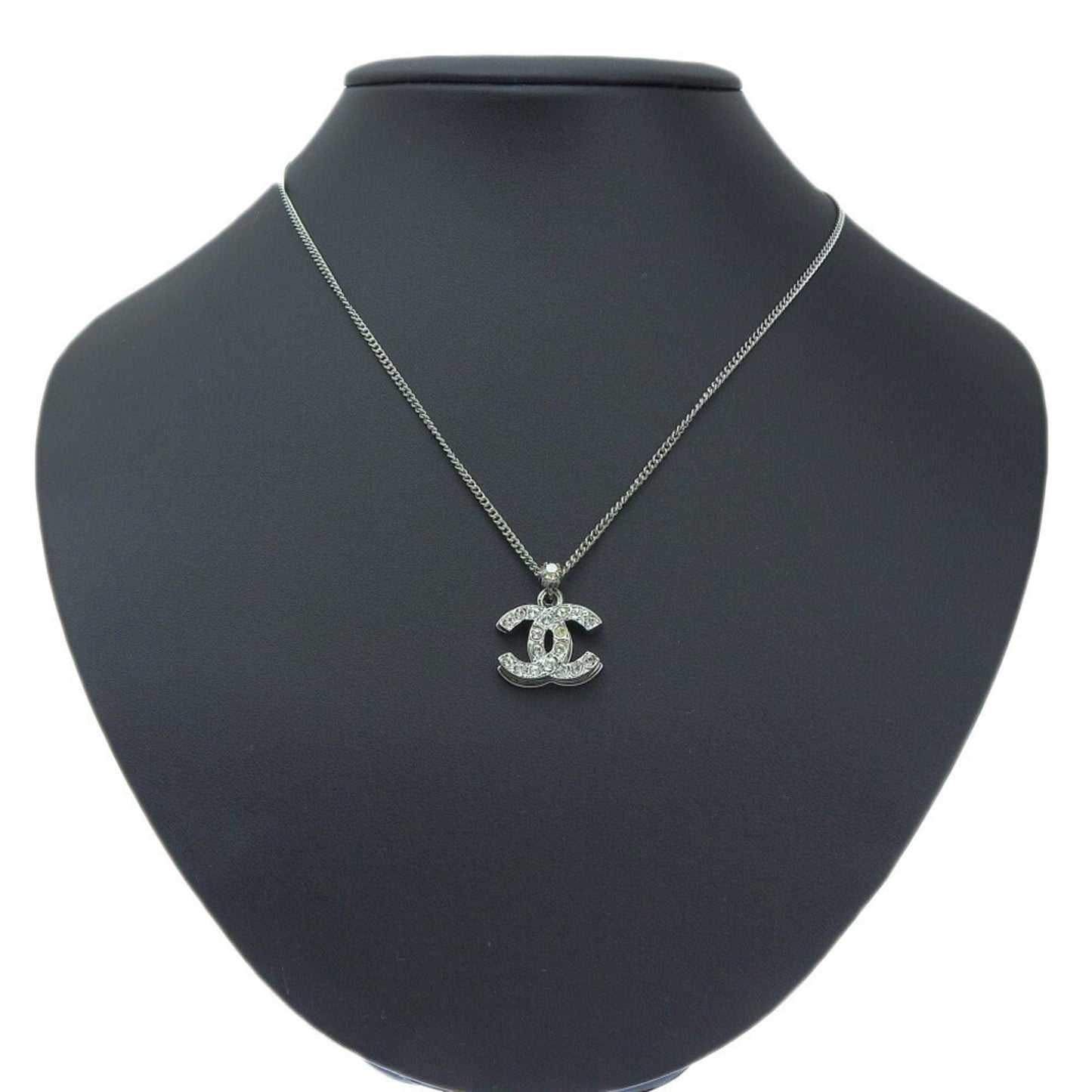 Chanel Coco Mark, Silver, Steel, necklace