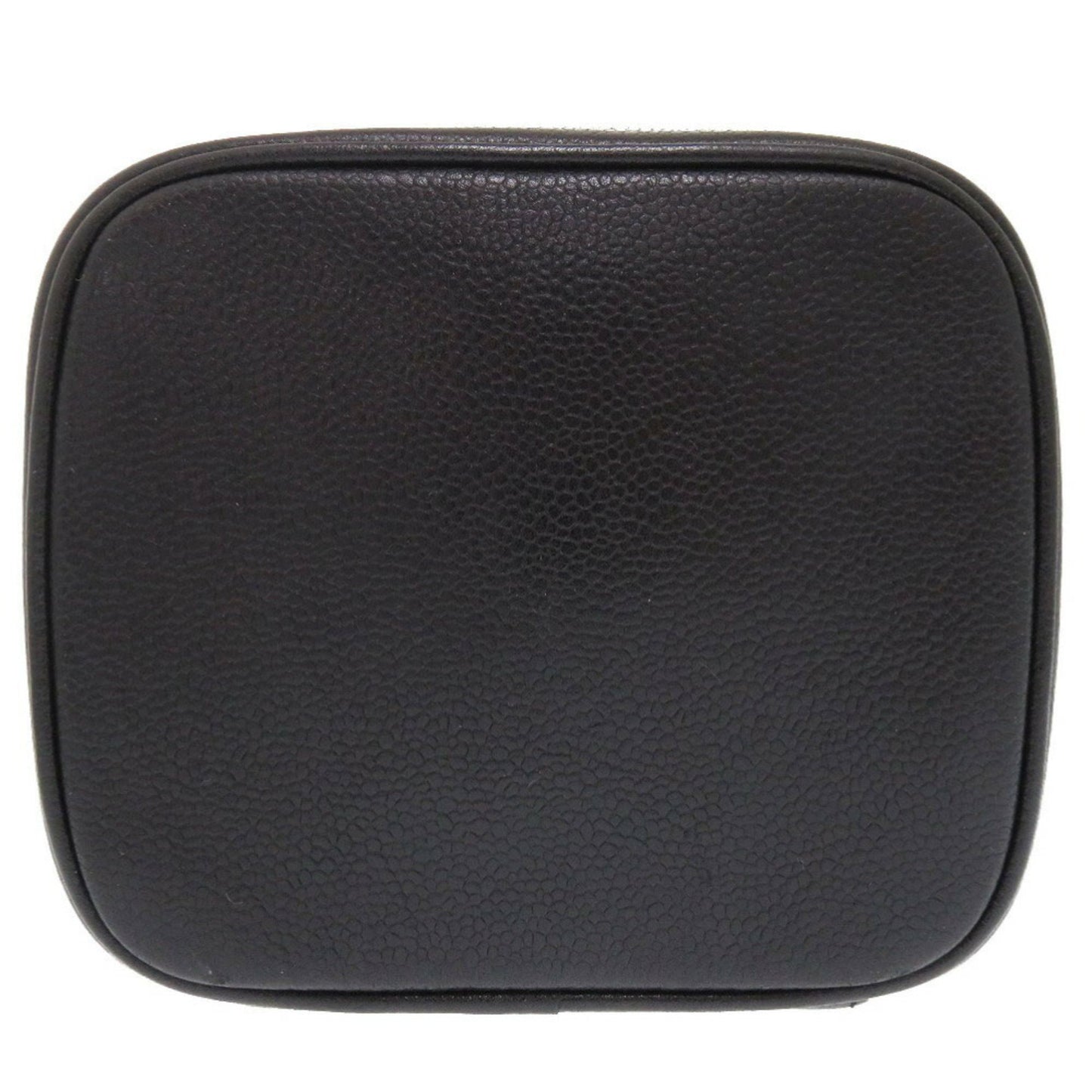 Chanel Vanity, Black, Leather, clutch