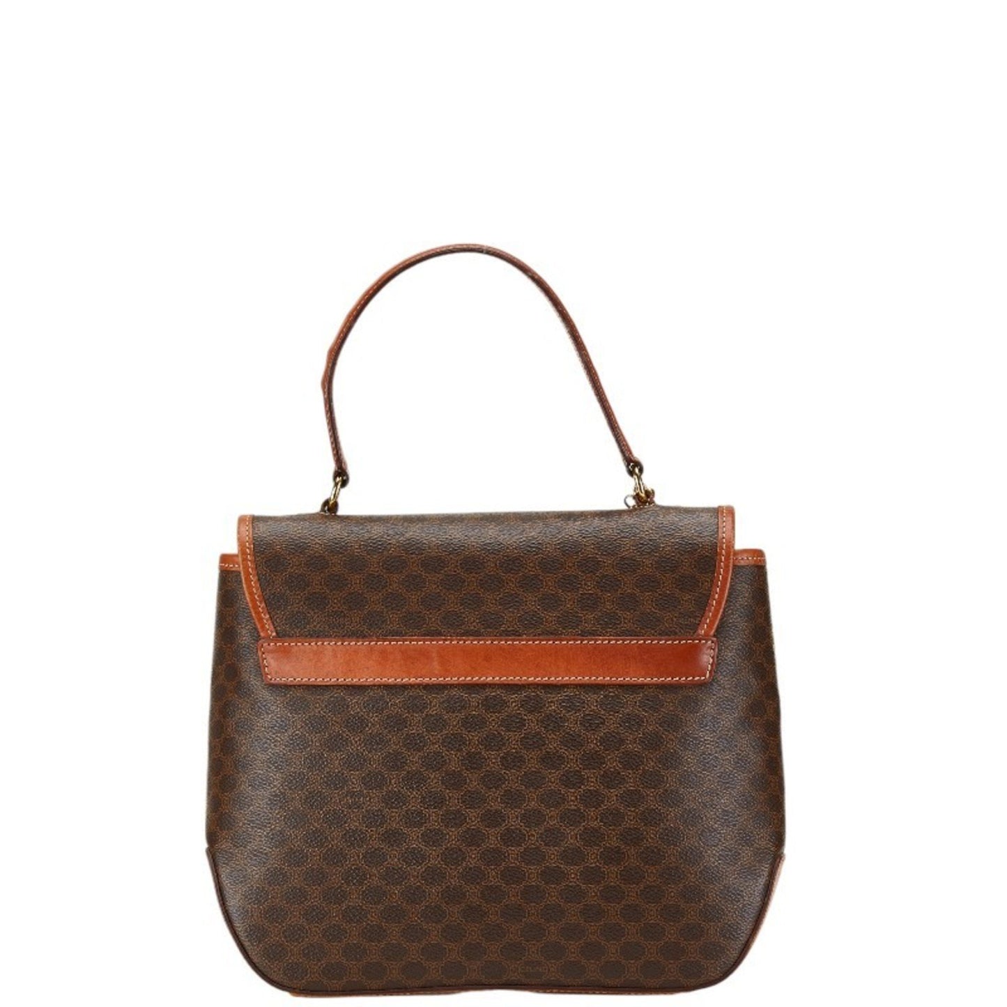 Céline Macadam, Brown, Canvas, handbag