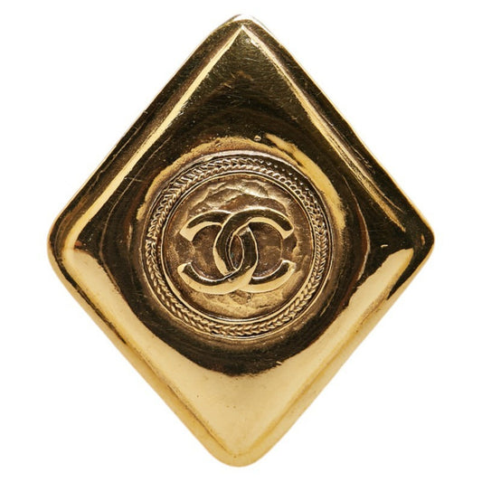 Chanel Coco Mark, Gold, Gold Plated, brooch