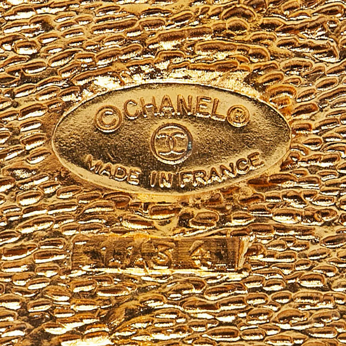 Chanel Coco Mark, Gold, Gold Plated, brooch