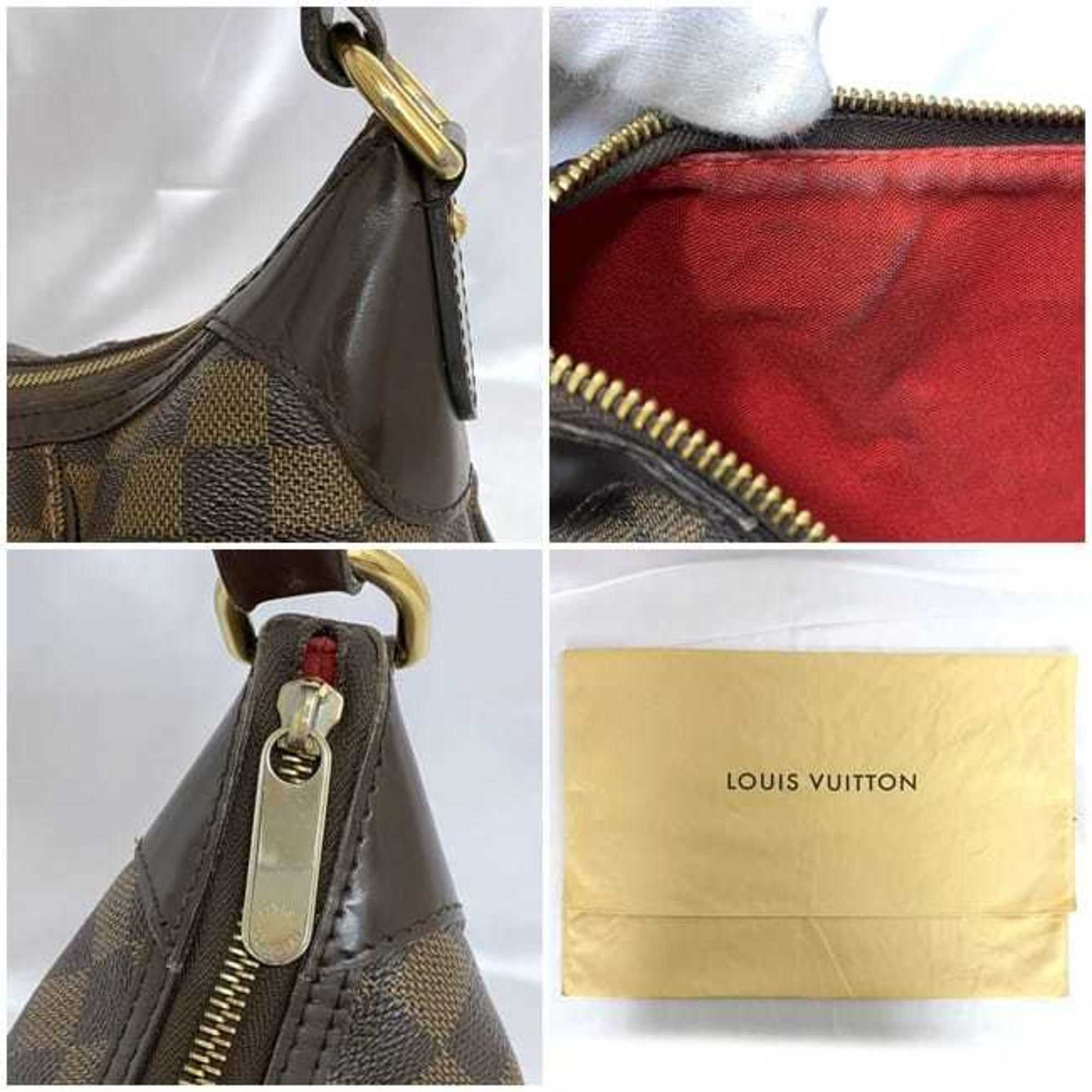 Louis Vuitton Thames, Brown, Canvas, shoulder