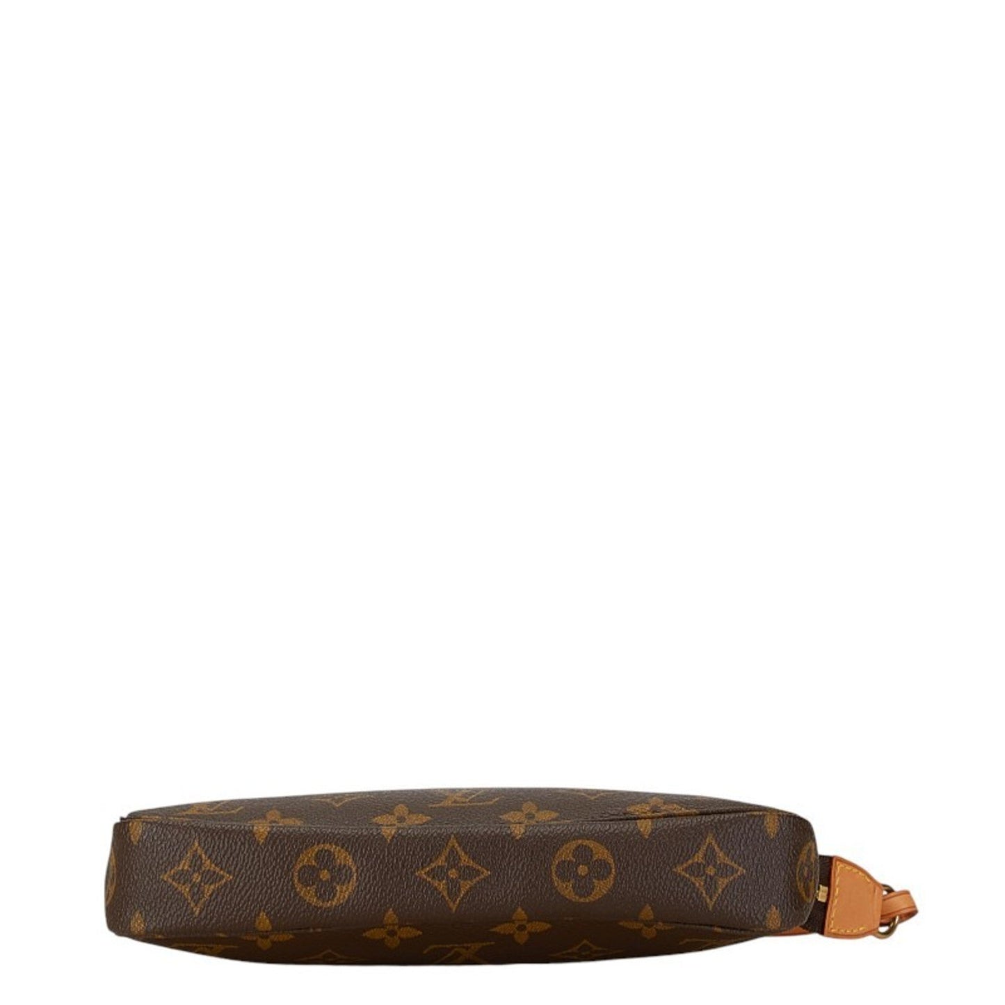 Louis Vuitton Pochette Accessoire, Brown, Canvas, clutch