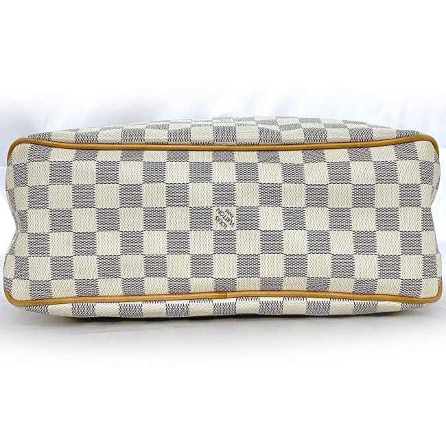 Louis Vuitton Delightfull PM, White, Canvas, shoulder