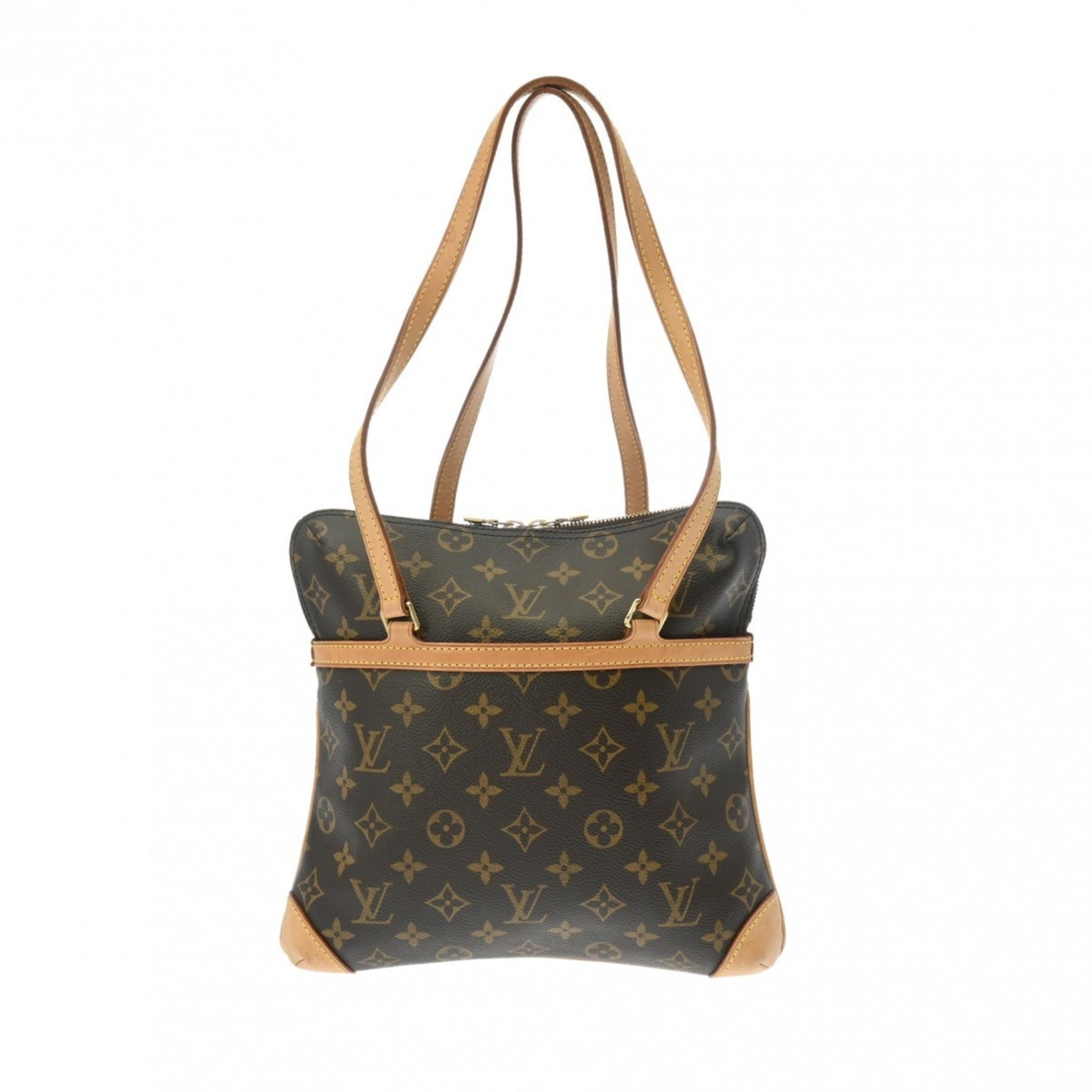 Louis Vuitton Coussin, Brown, Canvas, shoulder