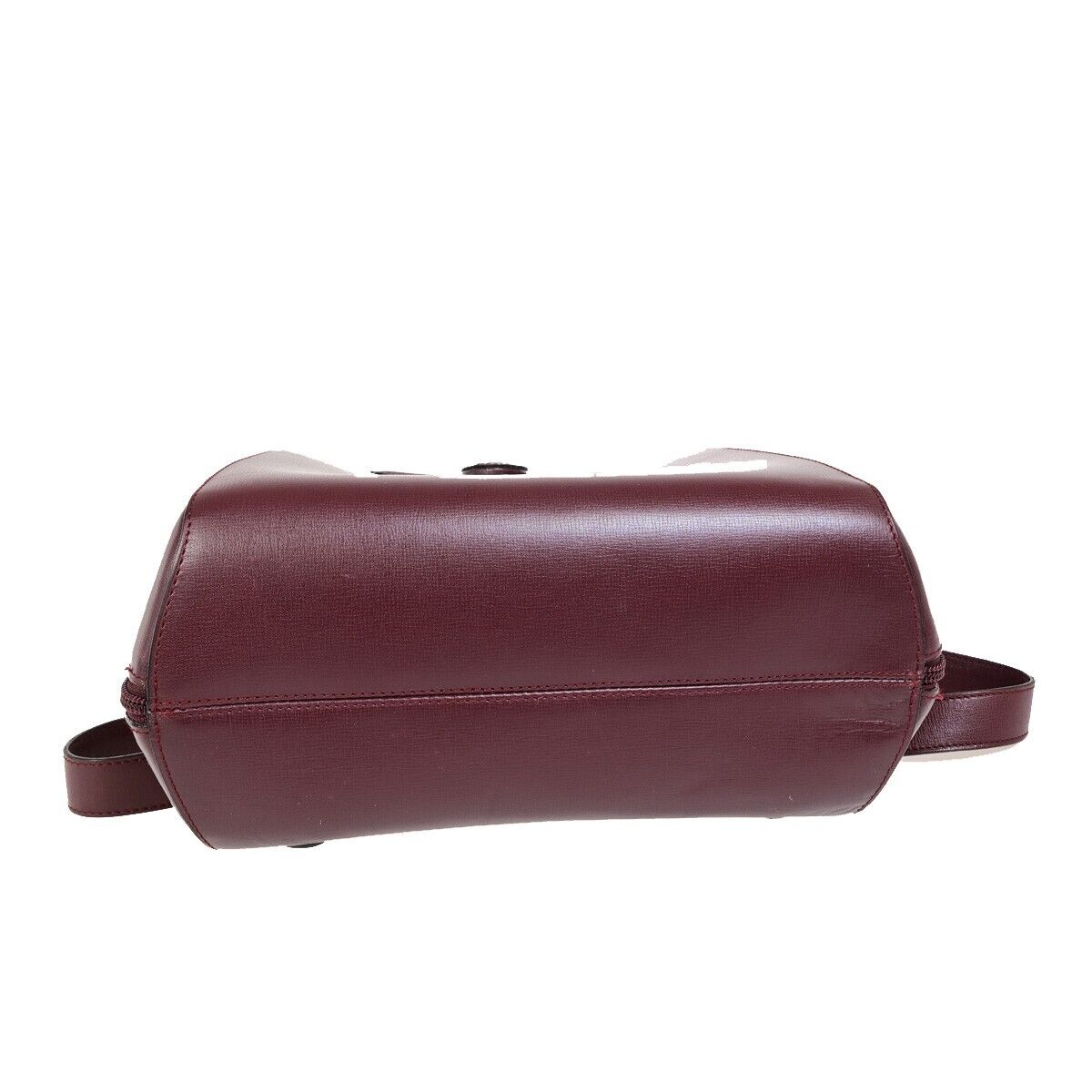 Cartier Must de Cartier, Burgundy, Leather, backpack