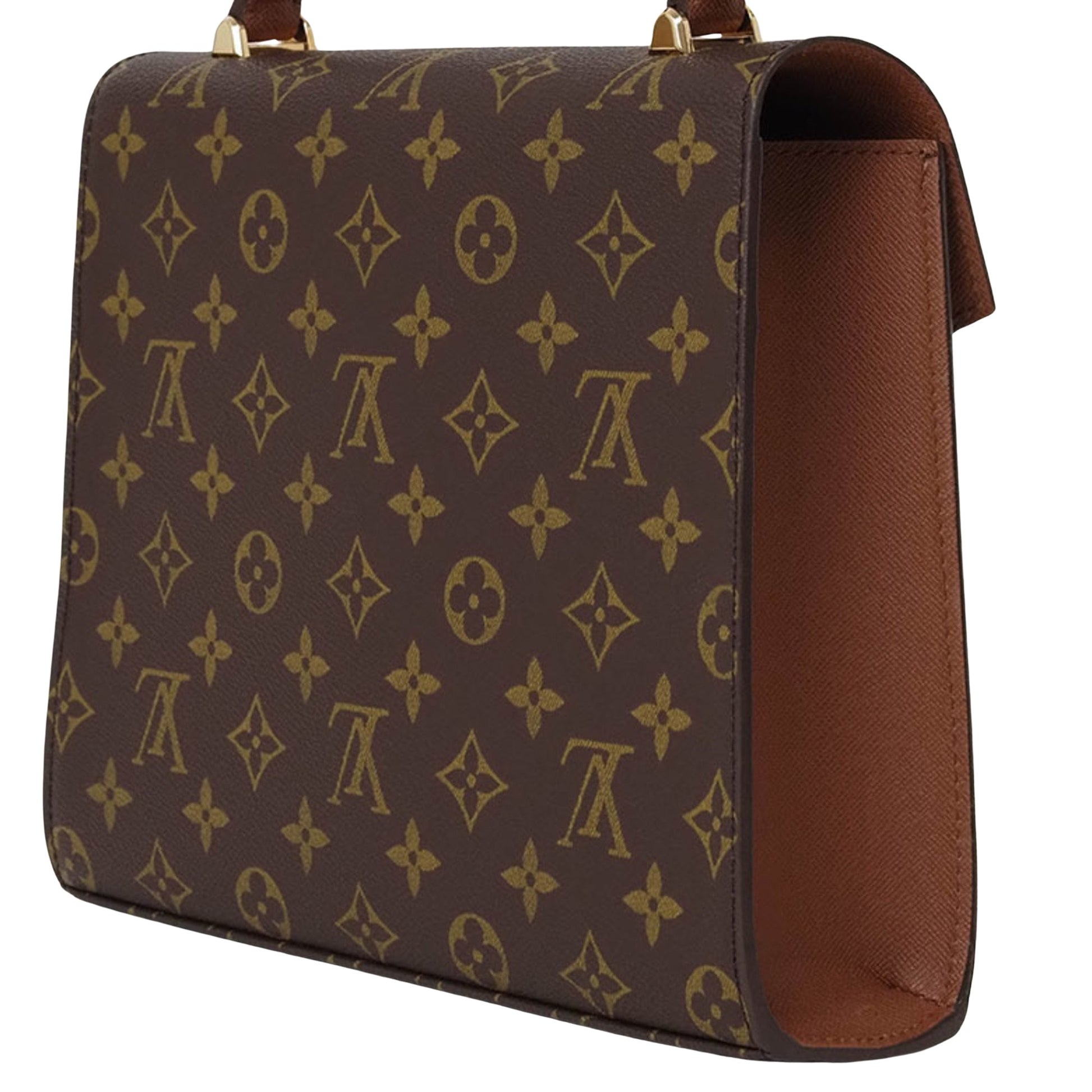 Louis Vuitton, Brown, Canvas, handbag