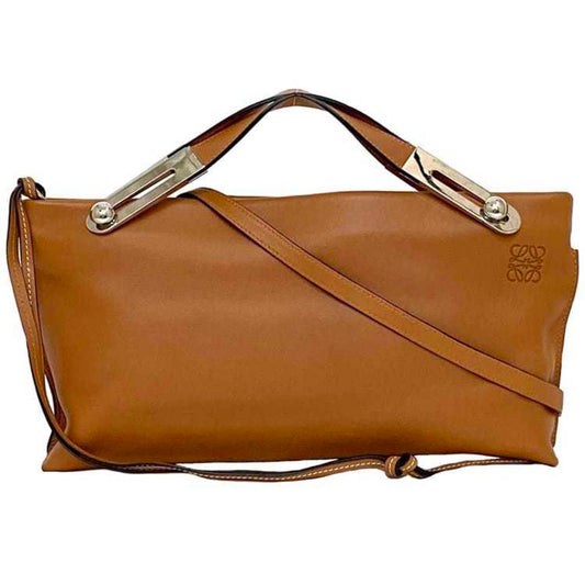 Loewe Missy, Brown, Leather, handbag