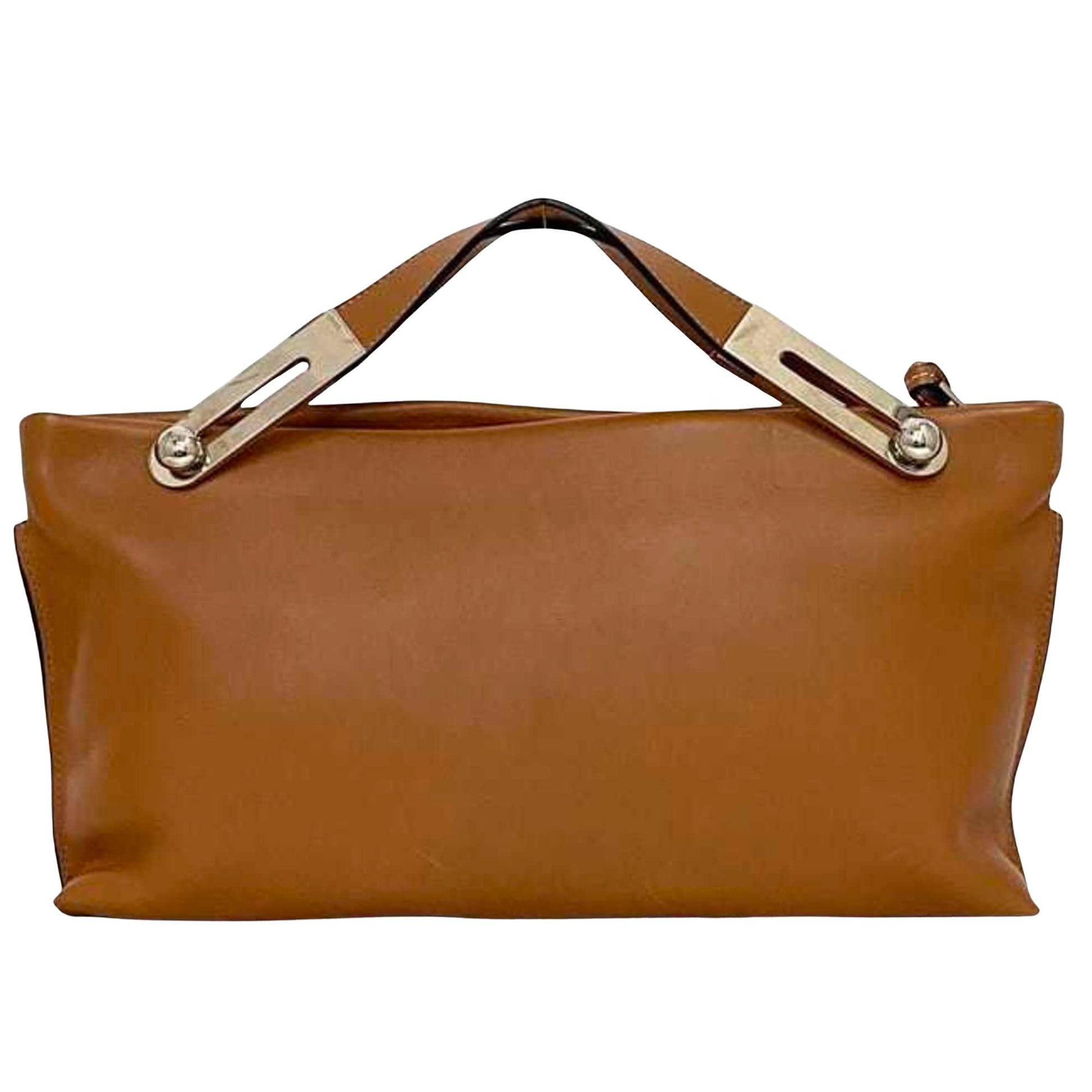 Loewe Missy, Brown, Leather, handbag